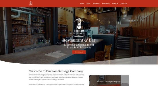 New Website for Durham Sausage Company